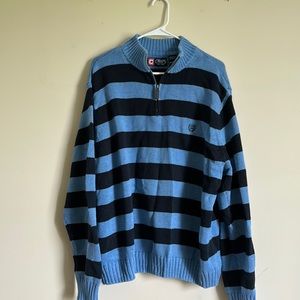 Mens XL striped sweater